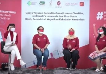 Bantu Wujudkan Kekebalan Imunitas, RMHC Bersama McDonald's Indonesia dan PT Sinar Sosro Sediakan Sentra Vaksinasi COVID-19