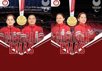 Selamat! Indonesia Berhasil Bawa Pulang 2 Medali Emas di Paralimpiade Tokyo 2020