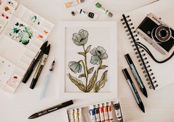 Teknik Menggambar Ragam Gambar Hias: Flora dan Fauna