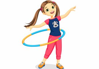 Cara Bermain Hula Hoop dalam Gerak Non-lokomotor, Materi Penjasorkes Kelas 3 SD