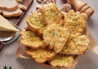 Resep Cheese Garlic Bread, Camilan Sederhana yang Nikmat Dimakan saat Hujan