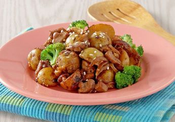 Menu Sehat untuk Berbuka Puasa: Resep Kentang Ayam Tumis Teriyaki