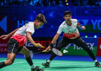 Pemain Badminton Indonesia dan Lawannya dalam Indonesia Open 2022
