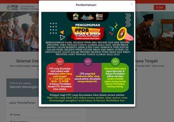 Hasil PPDB Jateng 2022 Sudah Diumumkan, Apakah Ada Gelombang Kedua?