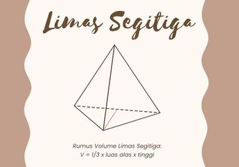 Contoh Soal Menghitung Volume Limas Segitiga