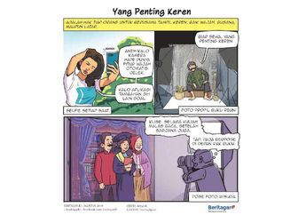 Jawab Soal Komik 'Yang Penting Keren', Buku Bahasa Indonesia Kelas X Bab II Kurikulum Merdeka