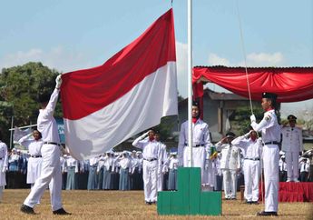Berapa Ukuran Bendera Merah Putih untuk di Lapangan Sekolah?