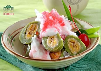 ﻿Resep Es Pisang Ijo, Kudapan Terkenal Khas Makassar Sulawesi Selatan