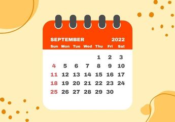 September 2022: Daftar Hari Besar Nasional dan Internasional