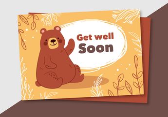 Jawab Soal Bahasa Inggris Kelas VIII Chapter 5, Analysis Greeting Card 'Get Well Soon'