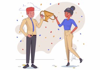 Jawab Soal Bahasa Inggris Kelas VIII Chapter 5, Analysis Greeting Card 'First Winner'