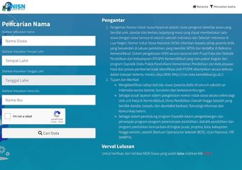 Penting untuk Pendaftaran SNPMB, Begini Cara Mengecek NISN dan NPSN secara Online