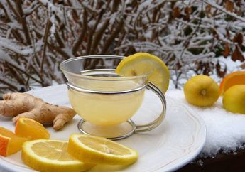 Ingin Minum Minuman Hangat tapi Menyegarkan? Coba Buat Teh Jahe Lemon, Caranya Mudah