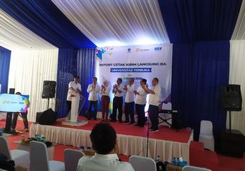 Penuhi Kebutuhan Bahan Ajar Mahasiswa di Penjuru Negeri, UT Launching Program Paramita Hasil Kerja Sama dengan Gramedia Printing dan KGX