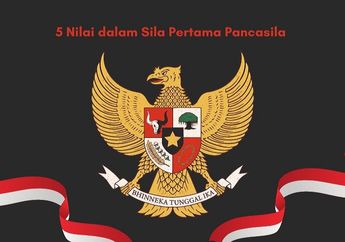 5 Nilai dalam Sila Pertama Pancasila