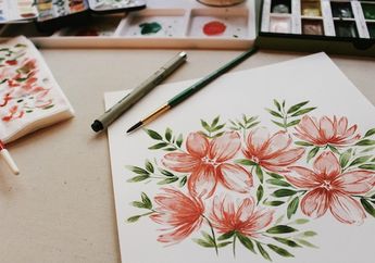 Jawab Soal Bahan pada Karya Seni Rupa 2D, Seni Budaya Kelas X Semester 1 Bab 1