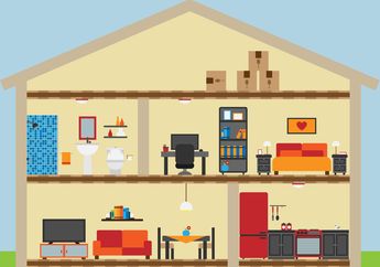 Jawab Soal Bahasa Inggris Buku Kurikulum Merdeka Kelas VII Chapter 3, Rooms in Your House