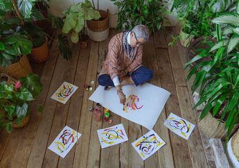 Jenis Bahan dan Alat Berkarya Seni Lukis
