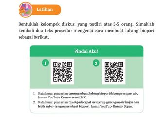 Jawab Soal Latihan Teks Prosedur mengenai Cara Membuat Lubang Biopori, Materi Bahasa Indonesia Kelas XI Kurikulum Merdeka
