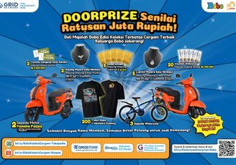 Banyak Door Prize Menarik, Jangan Lewatkan Edisi Koleksi Terbatas Cergam Terbaik Keluarga Bobo