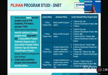 Ketentuan dan Cara Memilih Program Studi di UTBK-SNBT 2024