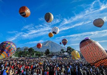 Bisa Jadi Pilihan Wisata selama Libur Lebaran, Ini Jadwal Festival Balon Wonosobo 2024