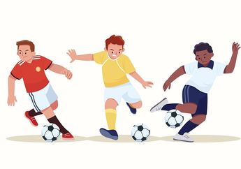 Tujuan dan Macam-Macam Gerak Dasar Permainan Sepak Bola, Materi PJOK Kelas VII