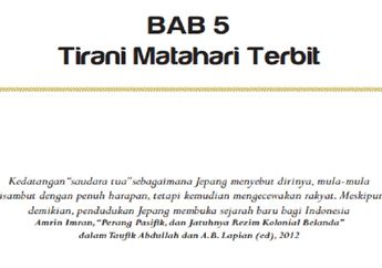 Jawab Soal Latih Uji Kompetensi Bab 5 'Tirani Matahari Terbit', Sejarah Kelas XI