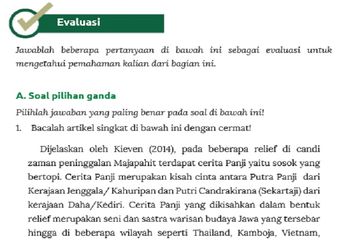 Jawab Soal Pilihan Ganda dan Esai Evaluasi, Sejarah Kelas X