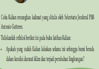 Jawab Soal Ayo Refleksi pada Bab 8 Pemanasan Global: Konsep dan Solusi, IPA Kelas X Kurikulum Merdeka