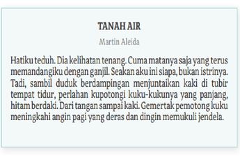 Kunci Jawaban Kegiatan 1 Memahami Isi Cerita Pendek 'Tanah Air', Bahasa Indonesia Kelas XI Kurikulum Merdeka