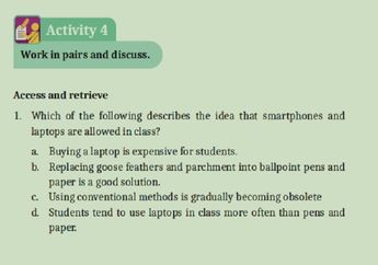 Jawab Soal Activity 4 Work in Pairs and Discuss pada Unit 5: Hortatory Exposition Text, Bahasa Inggris Kelas XI Kurikulum Merdeka