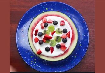 Membuat Pizza Semangka