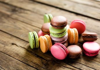 Berbagai Bentuk Es Krim Macaron, dari Bentuk Minion Sampai yang Raksasa!