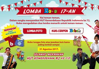 Yuk, Ikut Lomba Bobo 17-an!