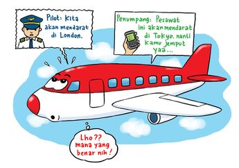 Hal yang Dialami Tubuh Saat Naik Pesawat