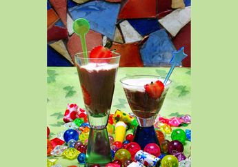 Puding Lembut Rasa Cokelat