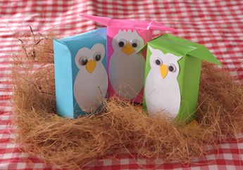 Bungkus Kado Berbentuk Burung