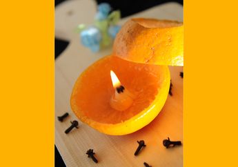 Lilin Dalam Kulit Jeruk