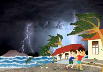 Anak Krakatau Meletus