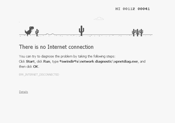 Mini T-Rex di Google Chrome, Bisa Dimainkan Saat Offline
