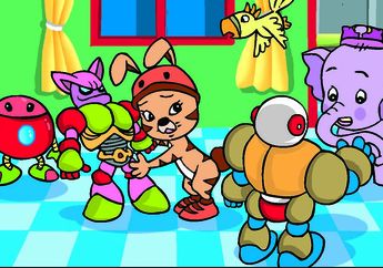Cergam Bona: Robot
