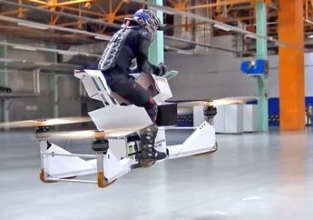 Hoverbike, Motor Terbang Polisi Dubai yang Canggih