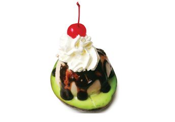 Gerbong Alpukat Isi Es Krim