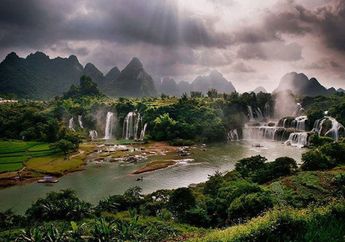 Ban Giok – Detian Waterfalls, Air Terjun di Perbatasan Vietnam dan Tiongkok
