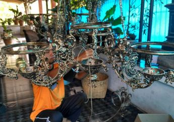 Lampu Antik Ini Ternyata Dibuat dari Limbah Aluminium