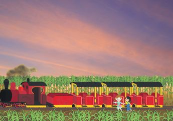 Naik Kereta Tebu Berhantu