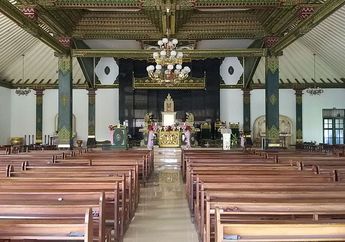 Unik, Inilah Gereja yang Bergaya Eropa, Jawa, dan Hindu-Buddha