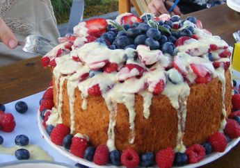 Angel Cake, Kue dari Amerika
