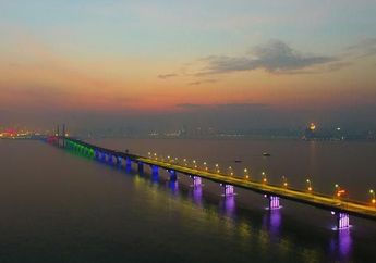 Hong Kong-Zhuhai-Macau Bridge, Jembatan Laut Terpanjang di Dunia